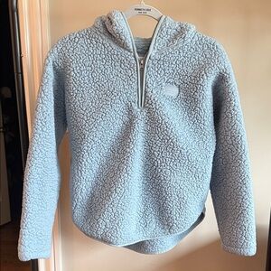 Abercrombie Kids or Women’s Sherpa Half-Zip Hoodie (Youth 13/14 - Women XXS/XS)